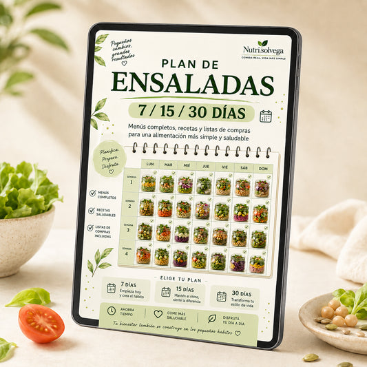 Plan de 7/15/30 Días - Ensaladas en frasco